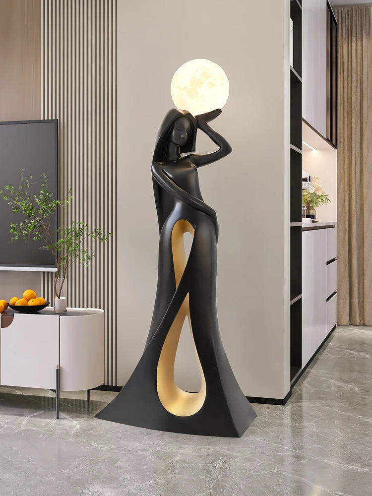 Home Decor Ladies Statue Living Room