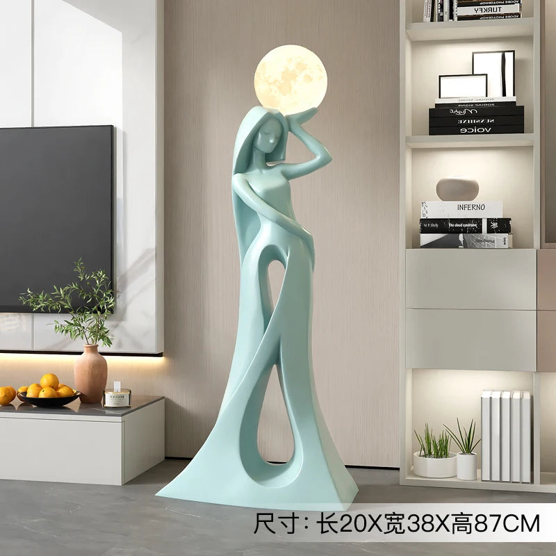 Home Decor Ladies Statue Living Room