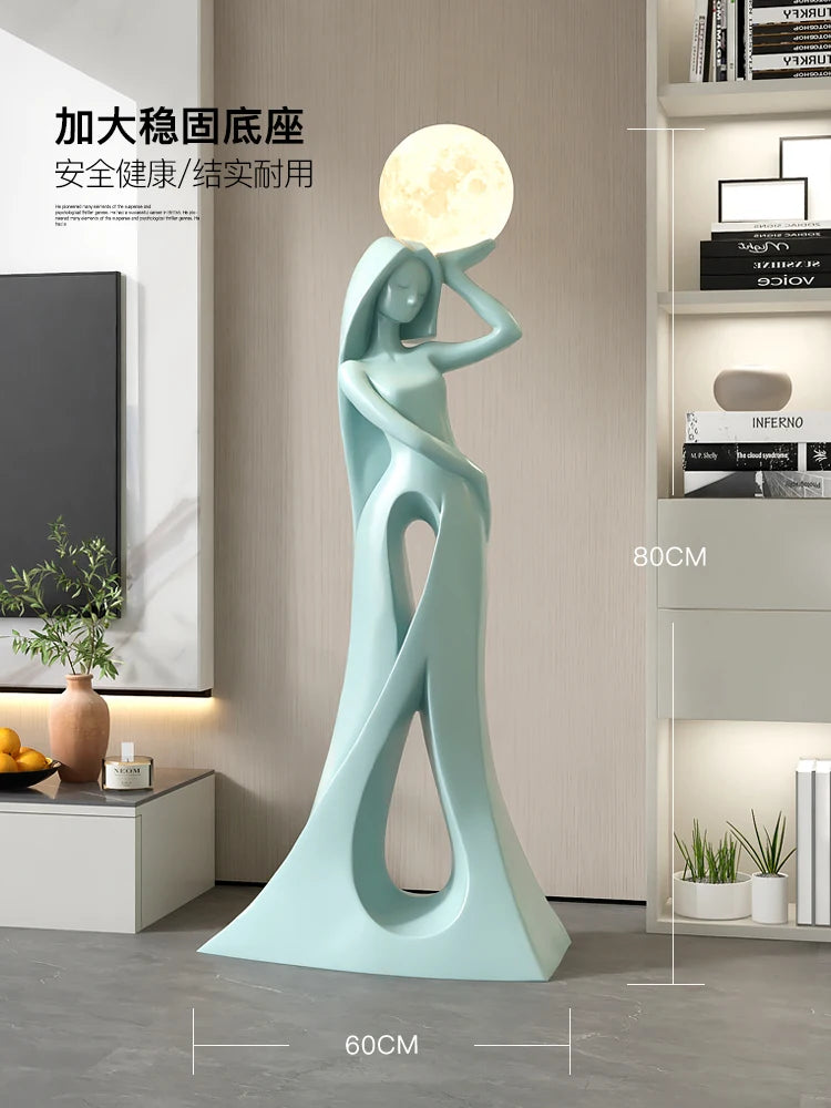 Home Decor Ladies Statue Living Room