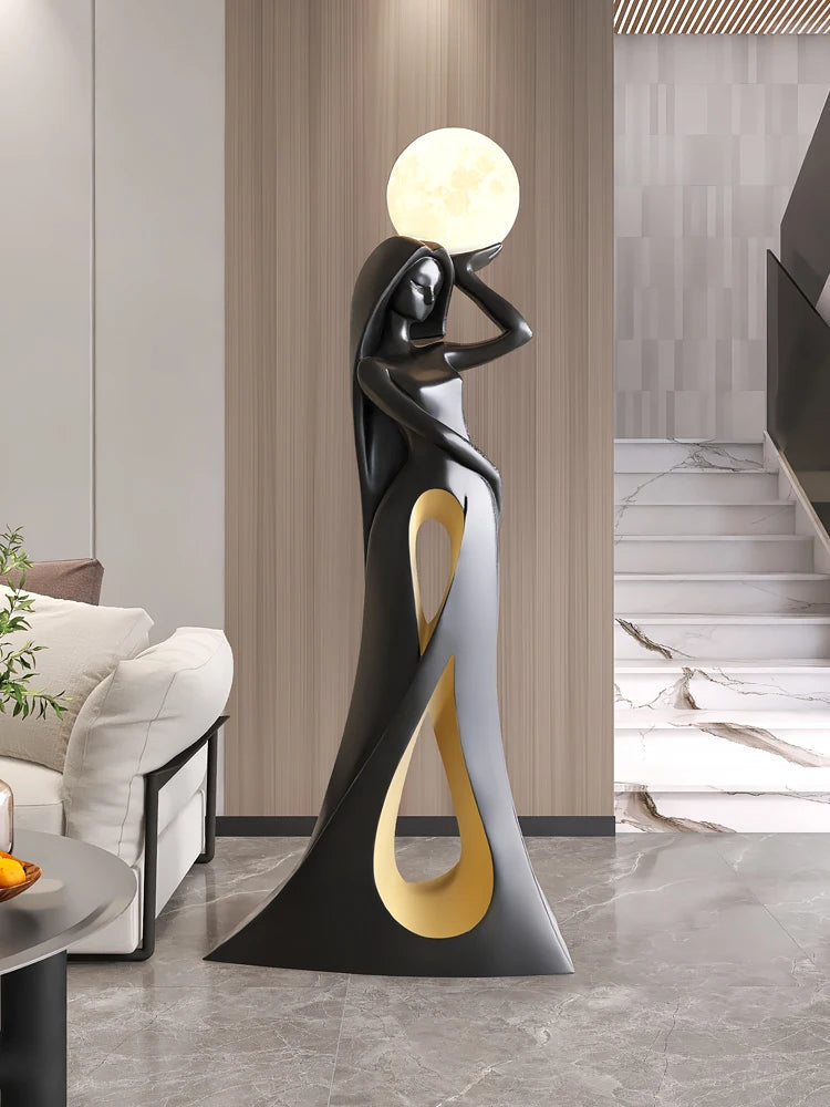 Home Decor Ladies Statue Living Room