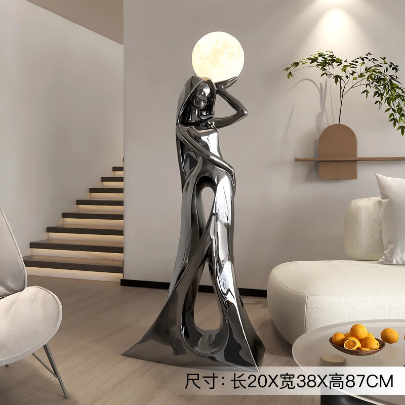 Home Decor Ladies Statue Living Room